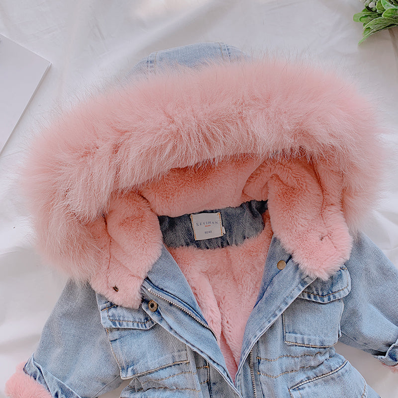 Girl Denim Coat